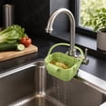 thumbnail image 6 of Expandable Hanging Dish Drying Rack – Collapsibles Over-the-Sink Drains Basket with Flip Cover, Space-Saving Colander for Fruit, Vegetables, Pasta & Utensils, Stretchable Kitchen Sink Strainer (1Pc), 6 of 7