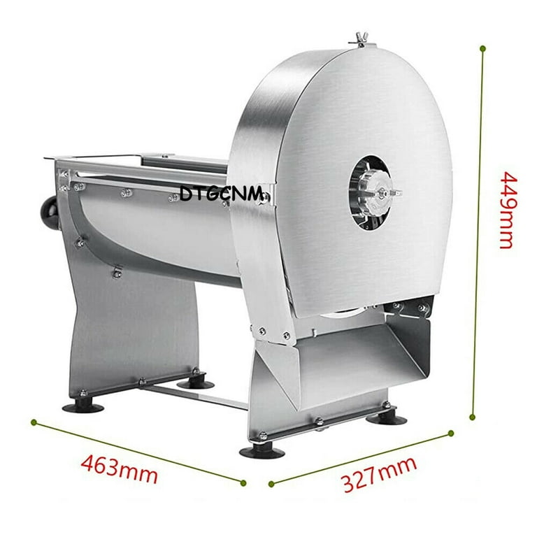 Vegetable Slicer, Fitnate Hand Crank Stainless Steel Fruit Vegetable  Shredder Dicer Cutter With 2 Changeable Stainless Steel Rotary Blades Drum
