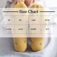 thumbnail image 3 of 5 Pairs Cotton Women's Floral Embroidered Sheer Socks Breathable Glass Yarn Ankle Socks with Sole, 3 of 4