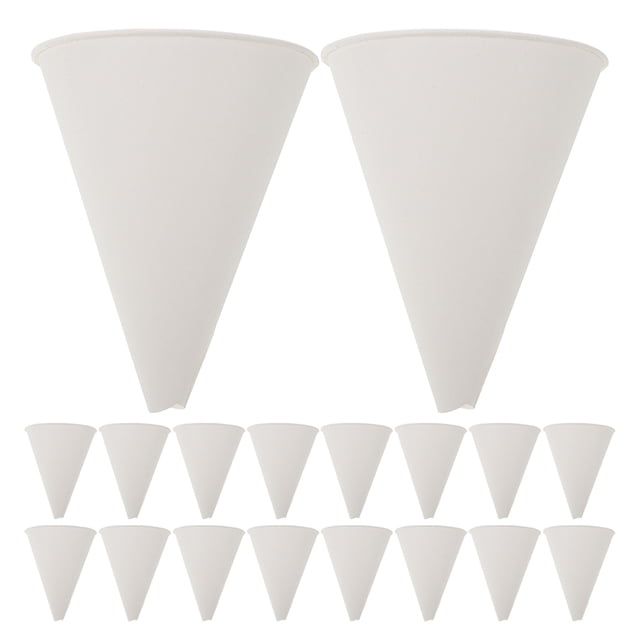 KAKOWELY Gobelets en Papier 40 Pcs Entonnoirs en Papier pour Huile Moteur Entonnoir en Papier Jetable pour Changement d'Huile de Voiture Distributeurs Automobiles Bouteille de Remplissage de Cuisine