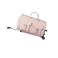 thumbnail image 4 of Bolsa de Viaje Yinane con Ruedas y Barra de Tracción para Traje Rosa, 4 of 8