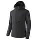 thumbnail image 1 of Conjunto de ropa y chaquetas informales de manga larga con capucha para montañismo, chaqueta polar desmontable tres en uno para hombre y mujer, abrigo negro fantasma de invierno para mujer., 1 of 3