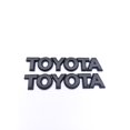 thumbnail image 2 of 2 x metal toyota letra logo coche auto lado trasero emblema insignia pegatina pegatina toyota, 2 of 3