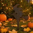 thumbnail image 5 of Halloween Iron Ground Stake, Metal Porch Ornament, Spooky Yard Decor, Inserts Firmly into Soil and Resists Outdoor Weather for Flower Bed, Garden Path, and Lawn Display., 5 of 7