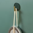 thumbnail image 3 of Ganchos para colgar autoadhesivos, gancho decorativo para toallas de cocina, gancho para bolso resistente para pared, bolso impermeable, gancho de pared, gancho organizador para co, 3 of 5