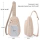 thumbnail image 3 of Bolsa de pickleball CLUCI acolchada, bandolera impermeable, unisex, 3 of 6