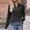 thumbnail image 5 of qucoqpe Womens Long Sleeve Tops Casual Crewneck Tunic Sweatshirts for Legings, 5 of 5
