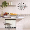 thumbnail image 3 of Reloj de pared de cocina, 3D, extraíble, moderno, creativo, cubertería, cuchara de cocina, tenedor, reloj de pared, espejo, calcomanía de pared, pegatina de pared, habitación, decoración del hogar Xemadio WRQX-451-4, 3 of 6