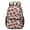 Black and Pink Leopard Print-2, variant on Black and Pink Leopard Print 17" Waterproof Oxford School Backpacks for Teens, S-Shape Padded Straps, for School, Travel, Hiking, Camping