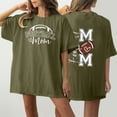 thumbnail image 4 of Tops Cortos para las Mujeres, Doble Cara Impreso Cuello Redondo Gota Hombro Camiseta, Top Estirable Casual, 4 of 5
