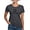 Dark Heather, variant on CafePress - Delta Tau Delta Black Stacked Signature T Shirt - Womens Tri-blend T-Shirt