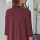 thumbnail image 4 of Cárdigan de verano, cárdigan de color puro, holgado, para mujer, informal, ligero, con ingeniería de precisión, 4 of 6