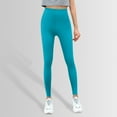 thumbnail image 5 of Women High Waist Yoga Leggings Athletic Workout Pants Color: Sky Blue Size: XXXXL, 5 of 8