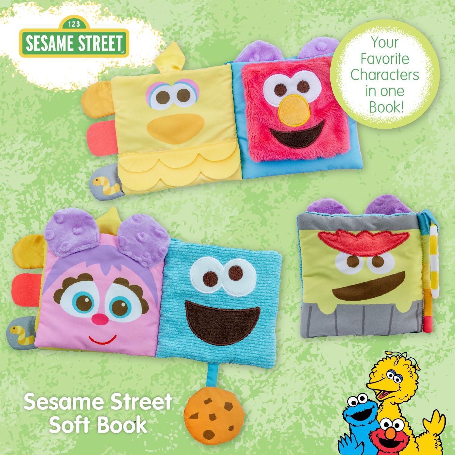 Livre souple de Sesame Street de Kids Preferred - 11 pouces