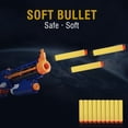thumbnail image 4 of Pistola de juguete de repuesto suave Bling Bling balas de dardos accesorio reutilizable de espuma EVA 100 Uds amarillo, 4 of 4