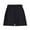 Black, variant on Patlollav Womens Fashion Solid Color Casual Wide Leg Loose High Waist Lace-Up Shorts Pants