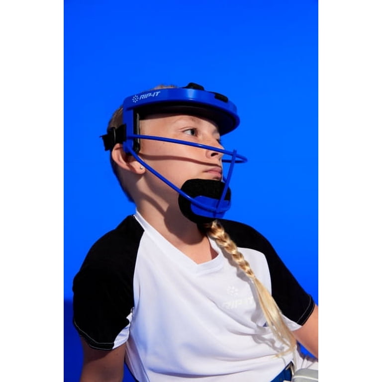 Rip-it Defense Softball Fielders Mask Adult Royal Blue Used RIP-IT DEFENSE FIELDERS MASK softball Royal Blue main image 4