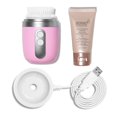 thumbnail image 4 of (2-Pack) Deep Cleansing Facial Brush System Vibrating Technology Gentle Exfoliation Pore Purifying Device Design Rechargeable Battery Convenient Daily Skin Care Tool, 4 of 7
