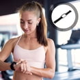 thumbnail image 4 of Miangastore Bracelet Simple Couleur Unie Bracelet de Remplacement Compatible pour Gear S R750 (Noir), 4 of 8