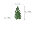 thumbnail image 4 of Naiovety 20 bolsas de árbol de gato verde transformado con hojas de sandía simuladas realistas, elegante y duradero que hace que sea Decoración Cola de Pollo Pequeña L, 4 of 6