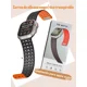 thumbnail image 4 of Para Apple Watch Correa De Silicona Transpirable Y Magnética, 4 of 7