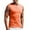 Orange, variant on Men LYXSSBYX Mens Tank Tops on Men Casual Solid Sports Short Sleeve V-Neck Buttoned Pullover Tank Tops