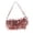 pink, variant on Women's Sequins Handbags Shoulder Bag Handle Clutches Wallets Bling Underarm Bag Argent