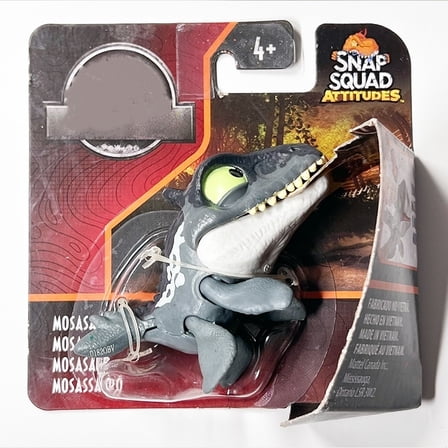 Jurassic Snap Squad Mosasaurus Dinosaur Figure