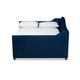 thumbnail image 6 of Baxton Studio Perry Royal Blue Velvet Button Tufted Queen Size Daybed, 6 of 8