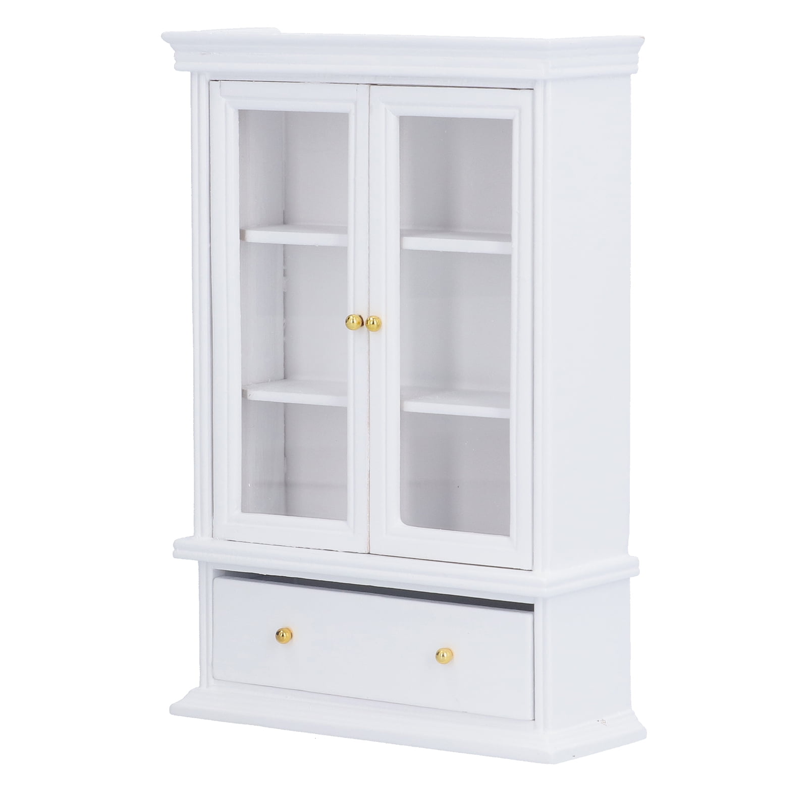 1:12 scale fine dollhouse miniature furniture well made white painted cabinet 