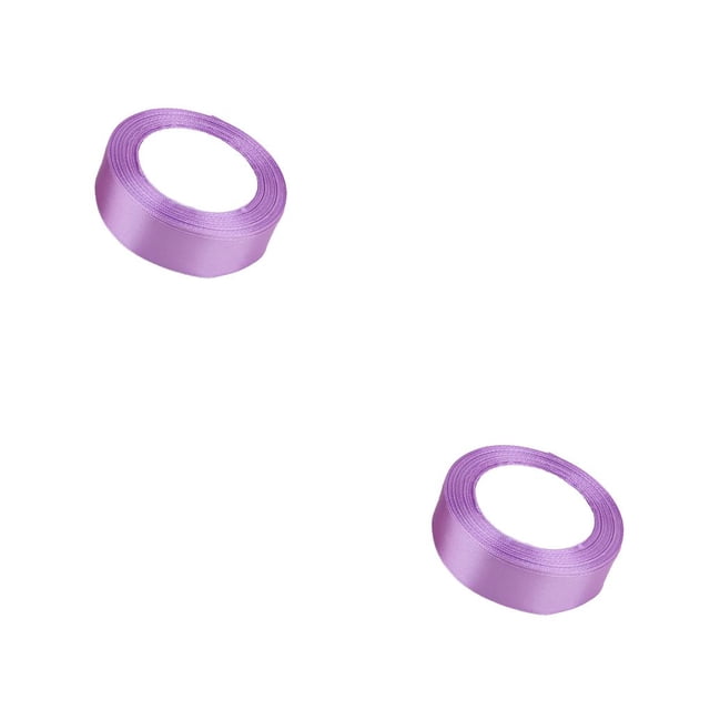 Matsuzay Cinta de papel de regalo, suministro de ropa, accesorios para manualidades DIY, cintas de poliéster de costura ligeras, púrpura claro 113 Púrpura claro 113 2piezas Matsuzay CBP275058