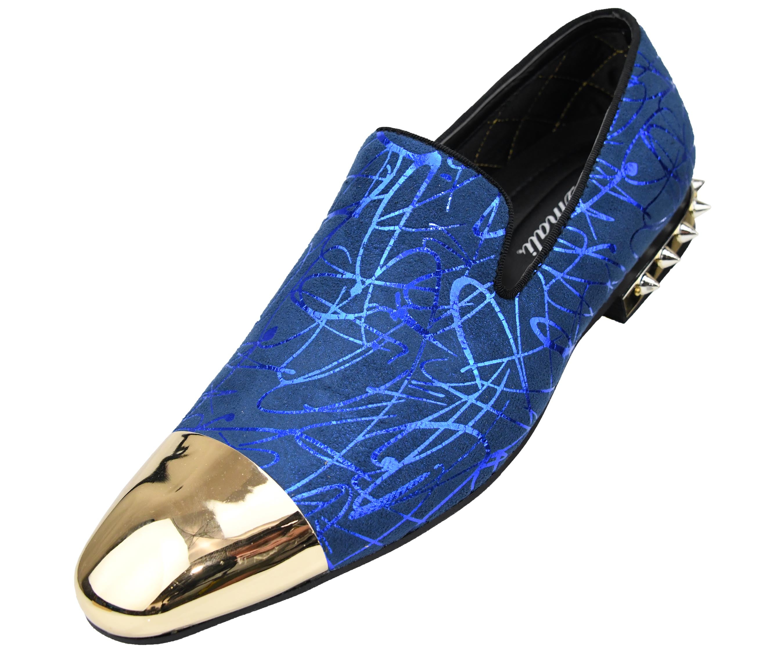 Graphic Patterned Smoking Slipper 