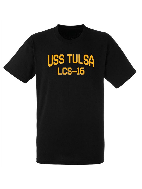 USS Tulsa LCS-16 Independence Littoral Combat Ship Naval Warship Short Sleeve Tee Shirt