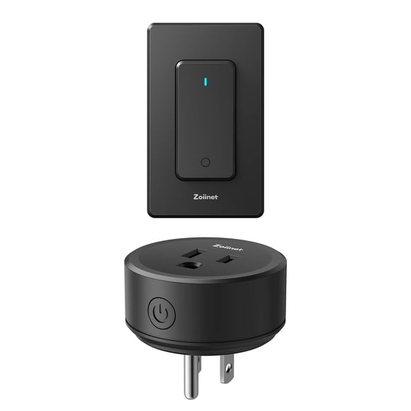 Enchufe inteligente con control remoto Zoiinet, 300 pies, 1500 W, inalámbrico