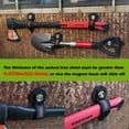 thumbnail image 4 of ULIBERMAGNET Strong Magnetic Storage Hooks,Heavy Duty Magnetic Garage Storage Tool Organizer,Extension Cord,Hose, Cable, Rope,Tools for Garage,Pick-up,RV and Workshop(2 Pack), 4 of 9