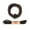 Chocolate, variant on Cobbler's Choice Leather Boot Lace - 54 Inches - Black