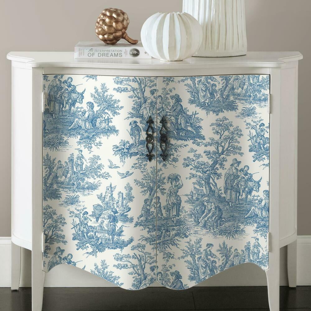 Waverly Country Life Toile Peel and Stick Wallpaper