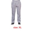 thumbnail image 2 of Toystoory Pantalones de Chef para hombre con bolsillos en la cintura elástica, pantalones holgados para cocinar, uniforme de camarero, ropa Herramientas y accesorios para hornear  Hahnentritt XL, 2 of 6