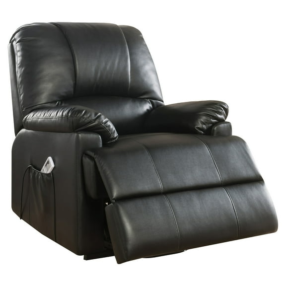 ACME Ixora Recliner with Power Lift and Massage in Black