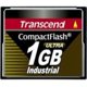 thumbnail image 1 of Tarjeta Compact Flash Transcend de 1 GB 200X Industrial, 1 of 1