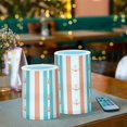 thumbnail image 3 of Yayeee Flameless Candles with Remote Flickering Battery Operated Multi Color Changing, Simple Nautical Pattern, 3 of 7