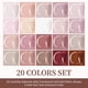 thumbnail image 2 of Set de esmaltes de uñas en gel JODSONE, 23 unidades, 20 colores gelatinosos translúcidos, 2 of 7