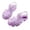 Purple, variant on Toddler Sandles Girls Size 11.5 Closed Toe Princess Summer Dress Shoes Fisherman Gladiator Water Beach Flat Sandals for Toddler/Little Kid/Big Kid Hot Pink