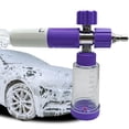 thumbnail image 1 of Pulverizador para Lavado Coches Botella Pulverizadora Jabón Bote Arandela 100ml() Color Morado, 1 of 9