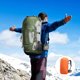 thumbnail image 3 of Mochila 60L Senderismo Impermeable Mochila Camping Ciclo de Escalada de Montaña Mochila Mochila con Tapa de Lluvia, 3 of 7