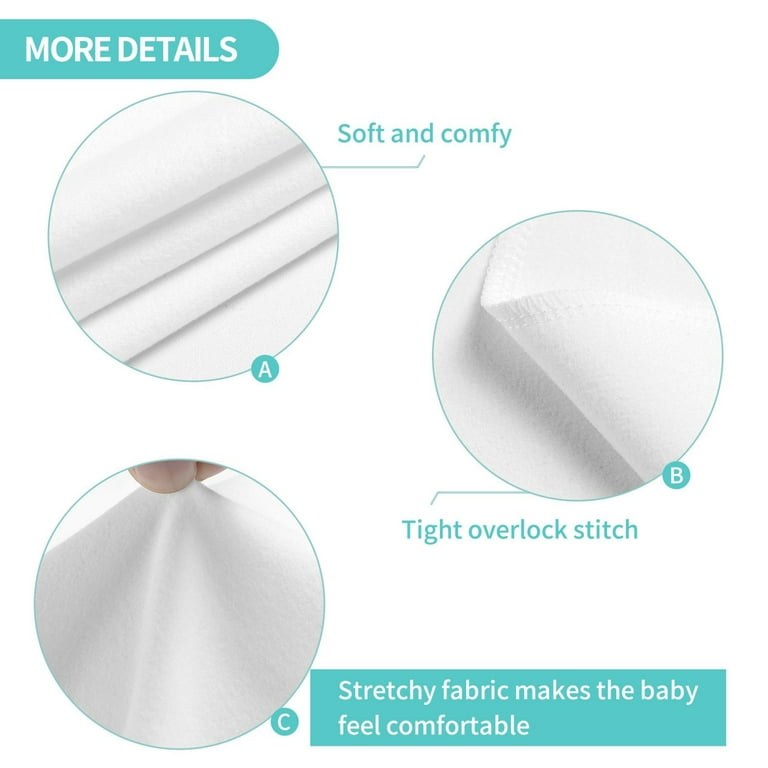 Lsque Cactus Pattern Baby Swaddle Receiving Blankets with Matching