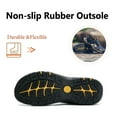 thumbnail image 3 of Sandales de Randonnée pour Homme Décontractées Respirantes Plage Bout Fermé Chaussures d'Eau Confortables Légères Sport Bleu 10 US, 3 of 7