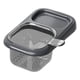 thumbnail image 4 of Cesta coladora para fregadero, rejilla de almacenamiento para esponja de grifo, ahorra espacio y recogedor de residuos de alimentos. Negro Gris, 4 of 9