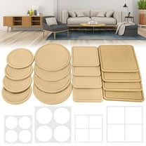 EEEkit 16pcs Silicone Furniture Pads Non-Slip, Adhesive Furniture Stopper Gripper Floor Protectors, Anti Scratches Furniture Pads for Hardwood Floors
