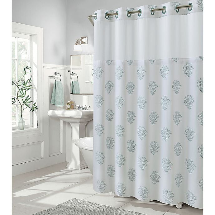 Hookless C Reef 71 Inch X 86, 71 X 86 Shower Curtain